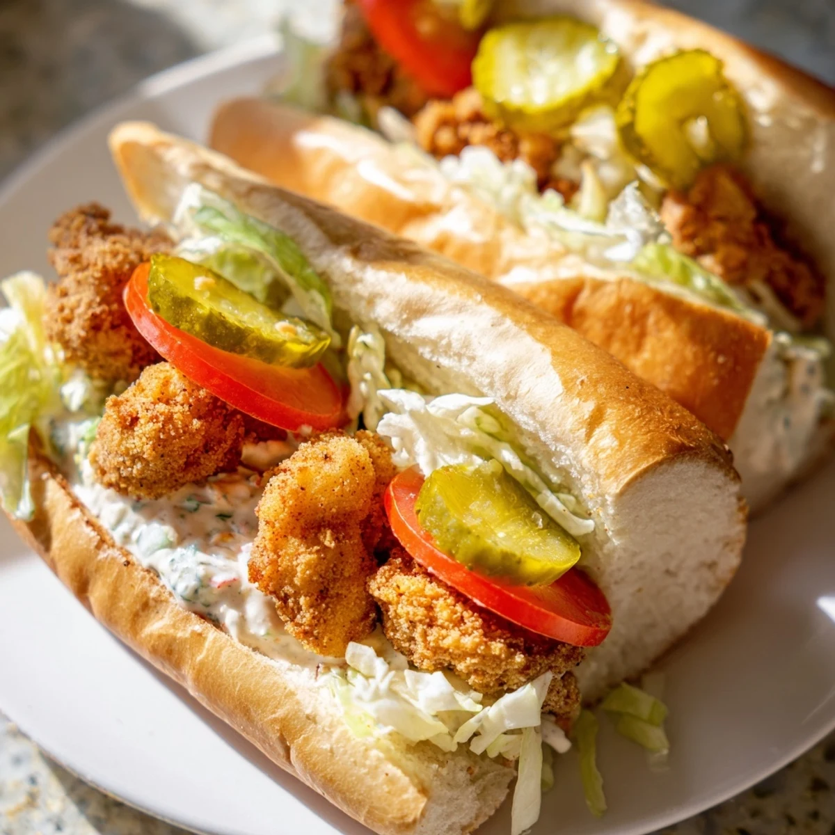 Southern Shrimp Po Boy