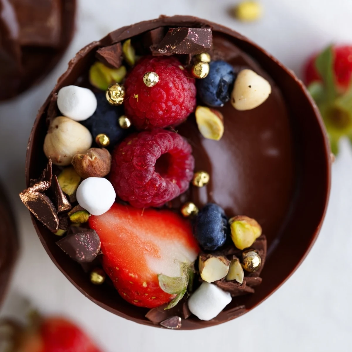 Decadent Dessert Chocolate Grazing Cups