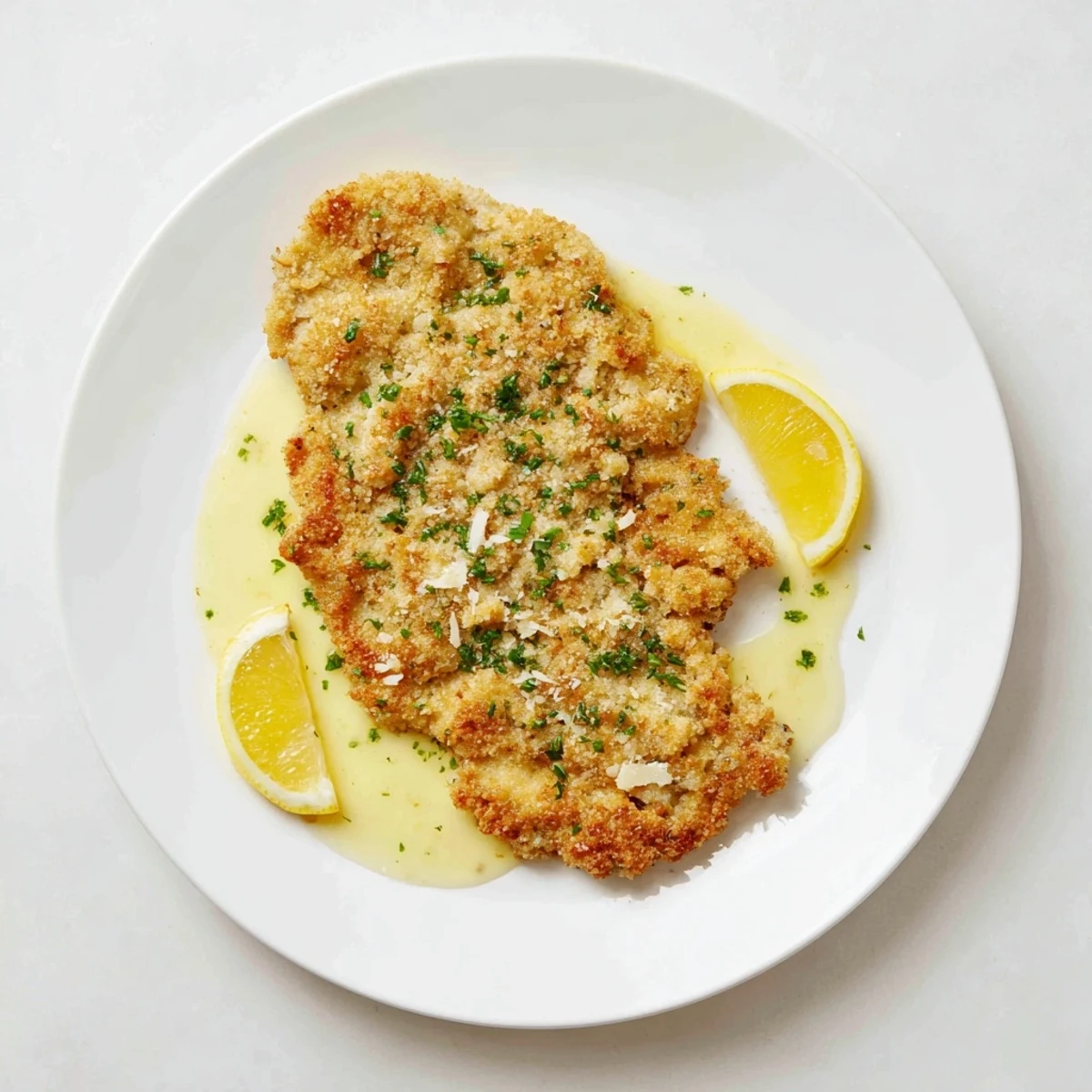 Pan seared Lemon Chicken Romano Crispy Delight For Cozy Dinners, crunchy panko crust