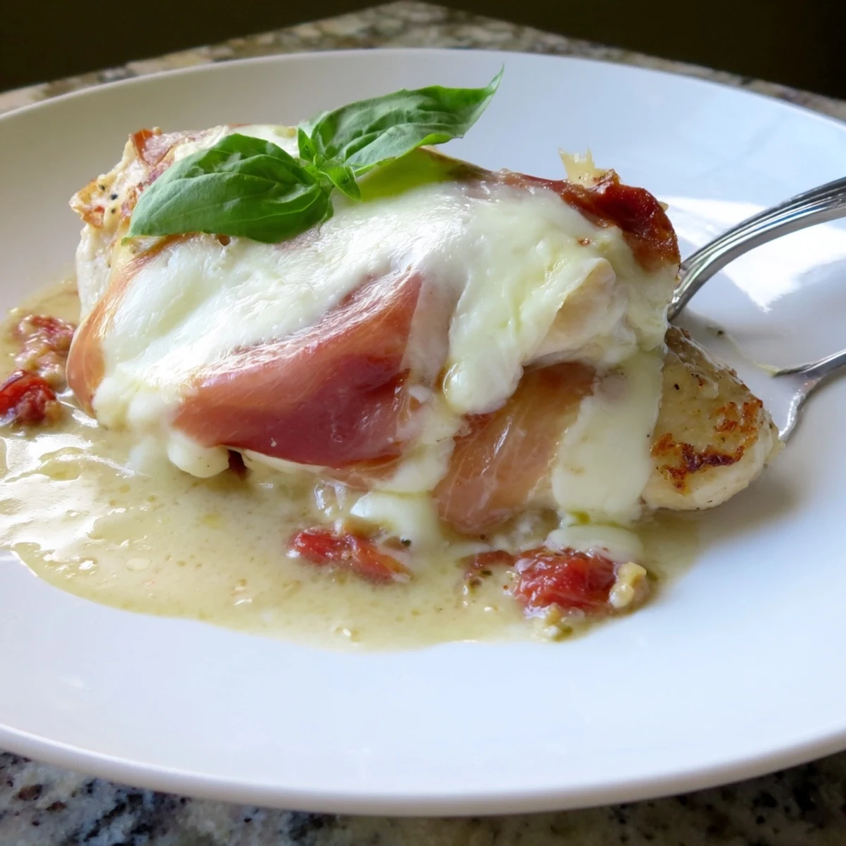 Chicken Valdostana with Fontina