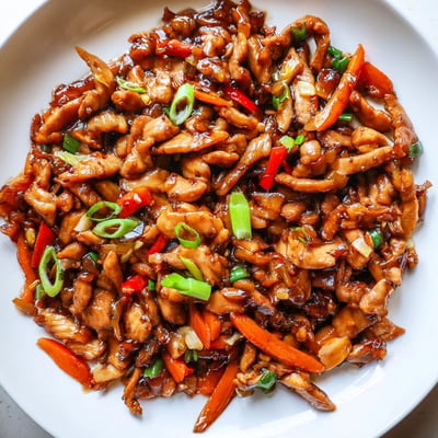 Chinese Garlic Stir Fried Chicken